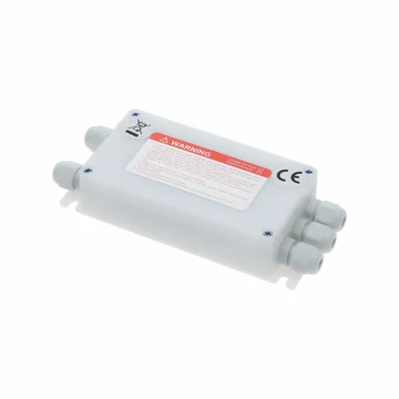 ALK00853, Közösítő doboz (JB-4) 4-es, téglalap, műanyag (Keli, SQB-A)