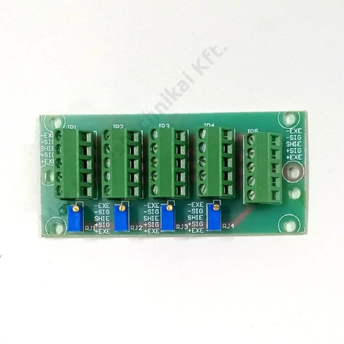 ALK00667, Közösítő doboz elektronika, 4-es, téglalap (MSZ-LP, TATU, MSZ-U)