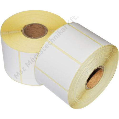 ALK00783, Papír címketekercs, 55x43 mm, termo (1000db)