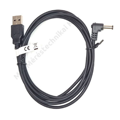 ALK00975, Töltőkábel, USB-DC, 5,5 x 2,1 mm, 1,5m (Yousheng, ACS-A, S-TCS, TCS)