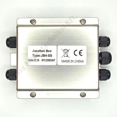 ALK00985, Közösítő doboz, 4-es, JB-4-SS, RM, négyzet (TÁP) (LPRM-MSZ, U-MSZ)