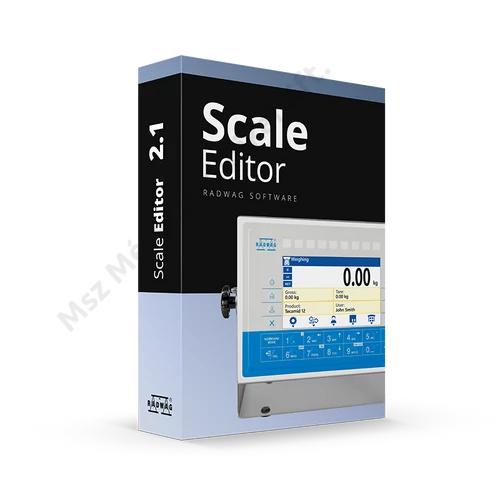 Radwag Scale Editor 2.1 mérlegszoftver