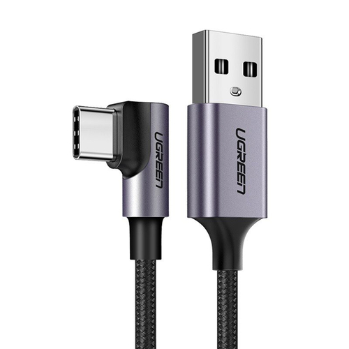 USB-USB-C kábel UGREEN 3A Quick Charge 3,0 1m (fekete)
