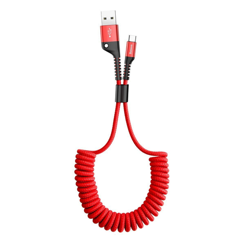 Baseus Spring USB-USB-C kábel 1m 2A (piros)