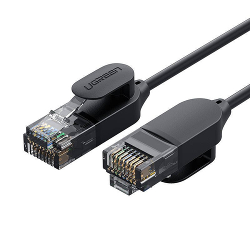 UGREEN NW122 Ethernet RJ45 hálózati kábel, Cat.6A, UTP, 1,5 m (fekete)