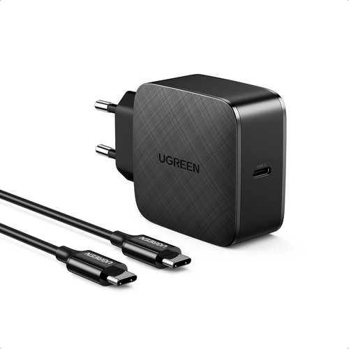 Ugreen CD217 adapter, 65W, USB-C, 2m (fekete)