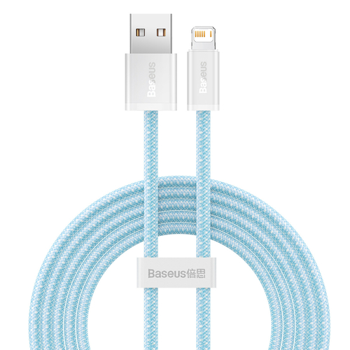 USB-kábel a Lightning Baseus Dynamic, 2,4A, 2m (kék)