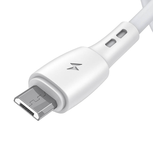 USB és Micro USB kábel Vipfan Racing X05, 3A, 3m (fehér)