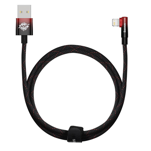 Baseus MVP 2 Lightning 1m 20W cable - (black-red)