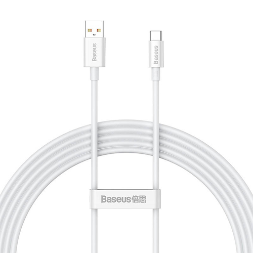 Baseus Superior Series Cable USB to USB-C, 100W, PD, 2m (white)