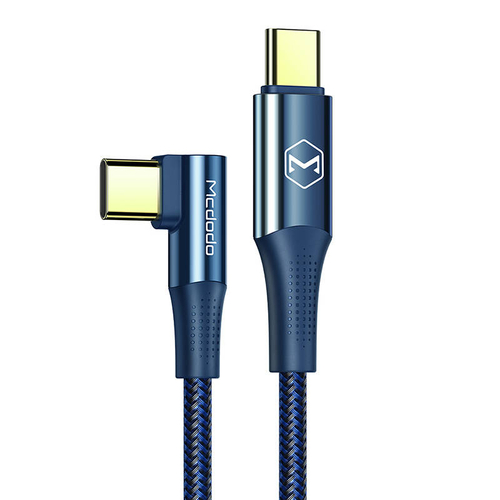 USB-C to USB-C Mcdodo Firefox 100W cable, 2m (blue)