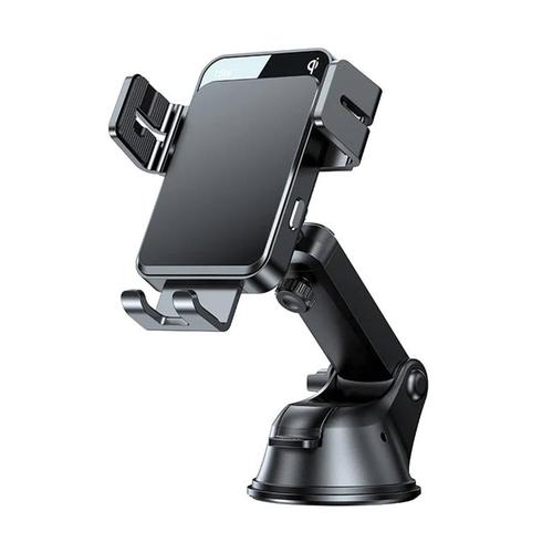 Joyroom JR-ZS219 Car Dashboard Holder with Qi Induction Charger (Black)