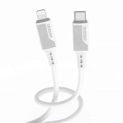 USB-C cable for Lightning Dudao L6S PD 20W, 1m (white)