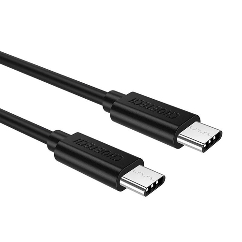 Choetech CC0003 USB-C to USB-C cable, 3A, 2m (black)