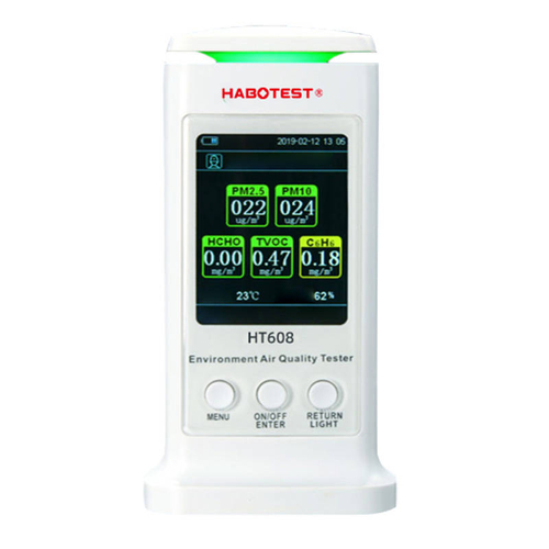 Habotest HT608 okos levegőminőség-érzékelő, PM 2.5, PM10