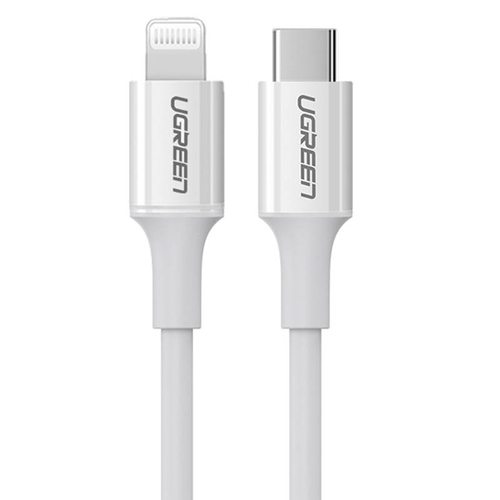 Cable Lightning to USB-C UGREEN 3A US171, 2m (white)
