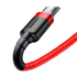 Kép 5/6 - Baseus Cafule 1,5A 2 m-es USB-Micro USB-kábel (piros)