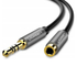 Kép 2/2 - AUX UGREEN audio hosszabbító kábel 3,5 mm-es jack kábel, 3 m (szürke)
