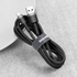 Kép 6/8 - USB-USB-C kábel Baseus Cafule 2A 3m (szürke-fekete)