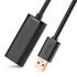 Kép 3/5 - UGREEN US121 USB 2.0 hosszabbító kábel, aktív, 25 m (fekete)