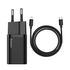 Kép 2/12 - Baseus Super Si gyorstöltő 1C 20W adapter1 m-es USB-C-Lightning kábellel (fekete)