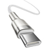 Kép 2/8 - Baseus Cafule USB-C-USB-C kábel, 100 W, 1 m (fehér)