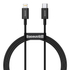 Kép 1/11 - USB-C kábel a Lightning Baseus Superior sorozathoz, 20 W, PD, 1 m (fekete)