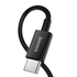 Kép 3/11 - USB-C kábel a Lightning Baseus Superior sorozathoz, 20 W, PD, 1 m (fekete)