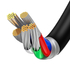 Kép 5/11 - USB-C kábel a Lightning Baseus Superior sorozathoz, 20 W, PD, 1 m (fekete)