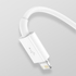 Kép 10/10 - Baseus Superior Series 3 az 1-ben USB-kábel, USB-mikro-USB / USB-C / Lightning, 3,5 A, 1,2 m (fehér)