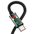 Kép 5/11 - Baseus Legend Series USB-C – USB-C ferde kábel, PD, 100 W, 2 m (fekete)