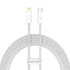 Kép 1/7 - USB-C kábel a Lightning Baseus Dynamic sorozathoz, 20 W, 2 m (fehér)