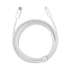Kép 2/7 - USB-C kábel a Lightning Baseus Dynamic sorozathoz, 20 W, 2 m (fehér)