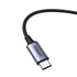 Kép 2/4 - USB-C kábel UGREEN CM450 - 3.5 mm AUX mini jack, 1m (fekete)