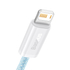 Kép 2/5 - USB-kábel a Lightning Baseus Dynamic, 2,4A, 2m (kék)