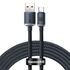 Kép 1/6 - USB-kábel a USB-C Baseus Crystal Shine, 100W, 1.2m (Fekete)
