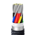 Kép 3/7 - USB-C-kábel a USB-C Baseus Crystal Shine, 100W, 1.2m (Fekete)