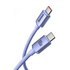 Kép 8/8 - USB-C-kábel a USB-C Baseus Crystal Shine, 100W, 1.2m (ibolya)