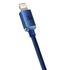 Kép 3/5 - Baseus Crystal USB-C kábel a Lightninghez, 20W, 1.2m (kék)