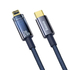 Kép 5/5 - Baseus Explorer USB-C-Lightning kábel, 20 W, 2 m (kék)