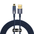 Kép 1/5 - Baseus Explorer USB-Lightning kábel, 2,4A, 2m (kék)
