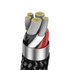 Kép 4/5 - Baseus Explorer USB-C-Lightning kábel, 20W, 1m (fekete)