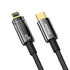 Kép 5/5 - Baseus Explorer USB-C-Lightning kábel, 20W, 1m (fekete)