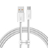 Kép 1/5 - USB – USB-C Baseus Dynamic Series kábel, 100W, 1m (fehér)