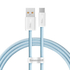 Kép 1/5 - USB – USB-C Baseus Dynamic Series kábel, 100W, 1m (kék)