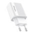 Kép 4/6 - Vipfan E01 hálózati töltő, 1x USB, 2,4A + Micro USB kábel (fehér)