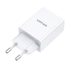 Kép 3/5 - Vipfan E03 hálózati töltő, 1x USB, 18W, QC 3.0 + Lightning kábel (fehér)