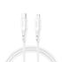 Kép 1/5 - USB-C Lightning kábel Vipfan P04, 3A, PD, 1m (fehér)