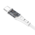 Kép 5/5 - USB-C Lightning kábel Vipfan P04, 3A, PD, 1m (fehér)