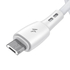 Kép 1/2 - USB és Micro USB kábel Vipfan Racing X05, 3A, 3m (fehér)